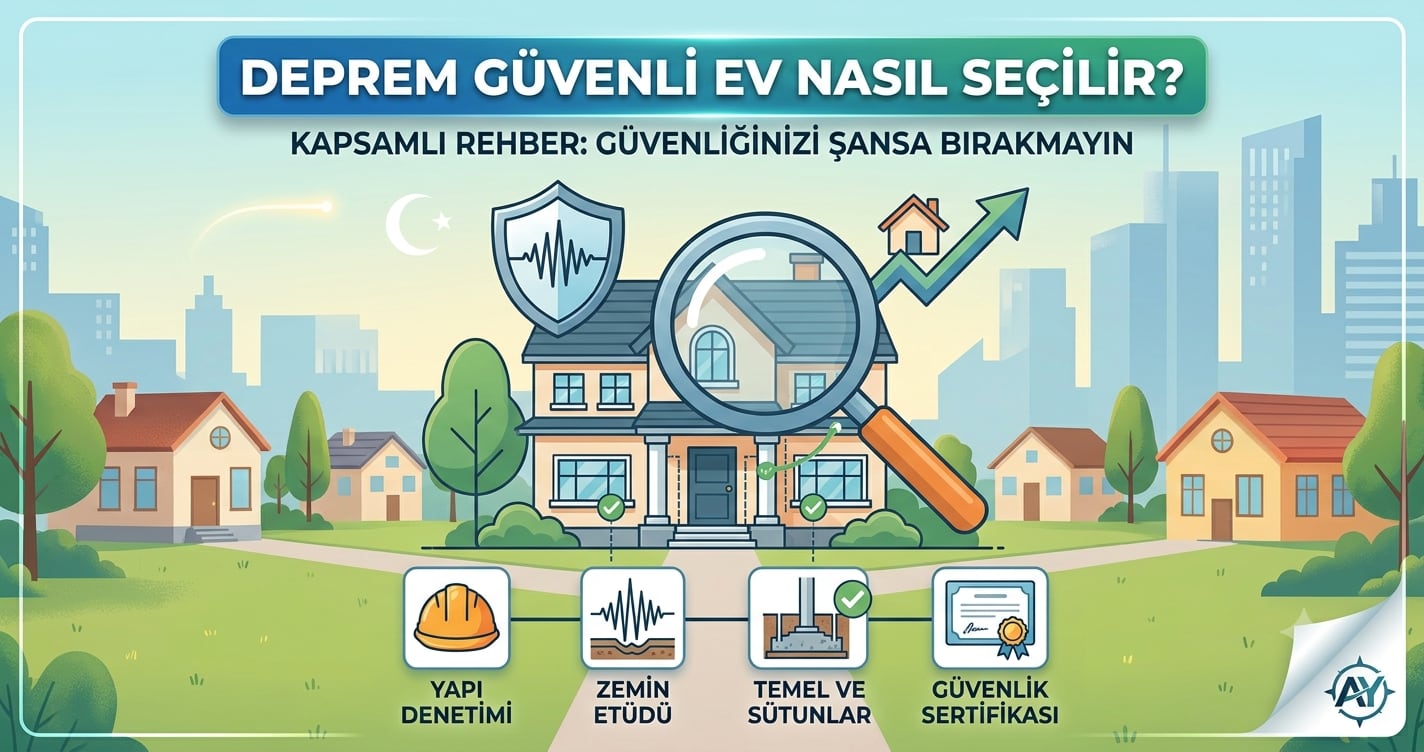 Deprem Güvenli Ev Nasıl Seçilir?