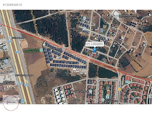 Döşemealtı Çıplaklı'da Satılık İmarlı Villa Arsası 4