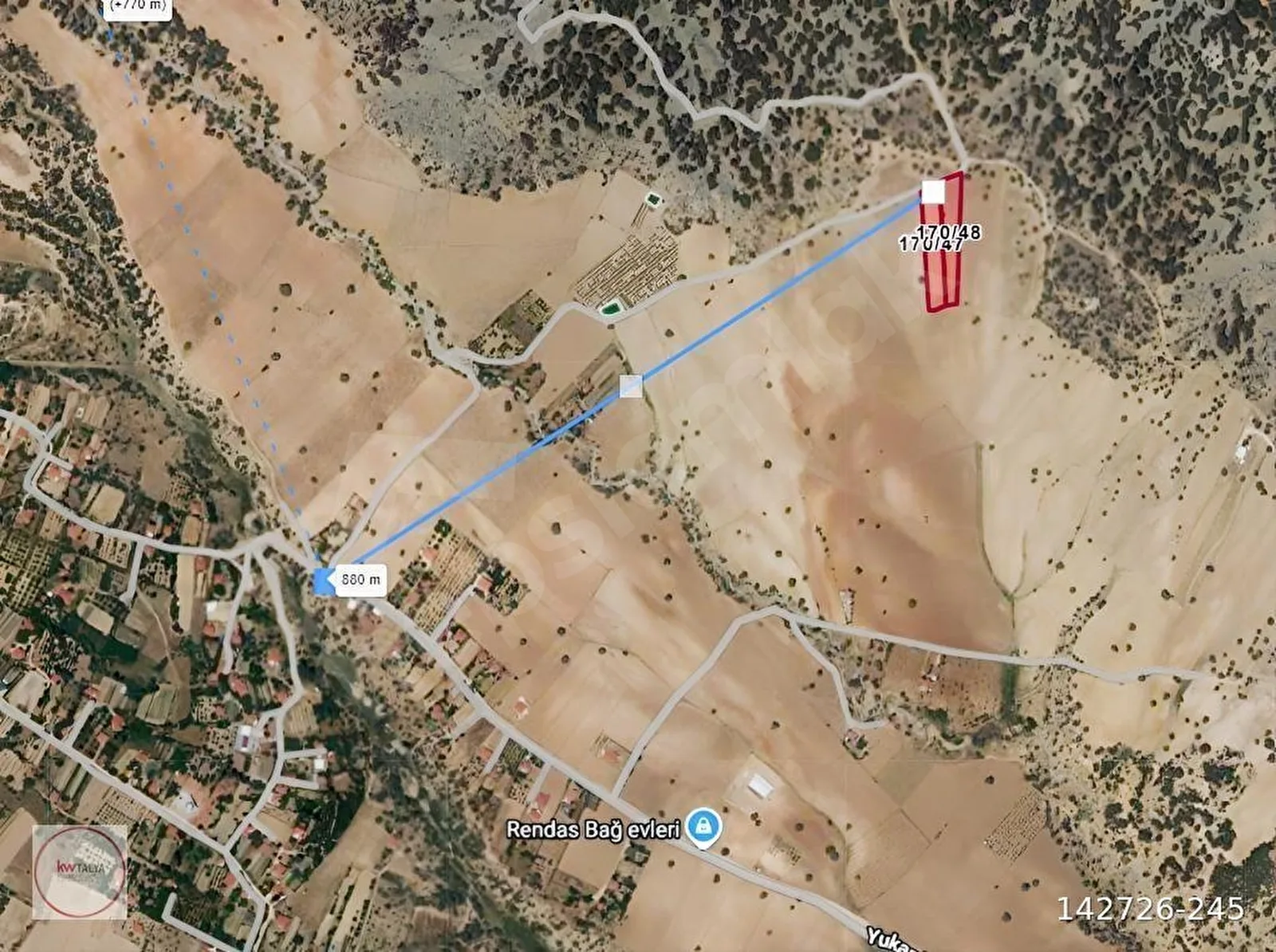 Korkuteli Yukarıkaraman'da Satılık Tarla (6.545 m²) 18