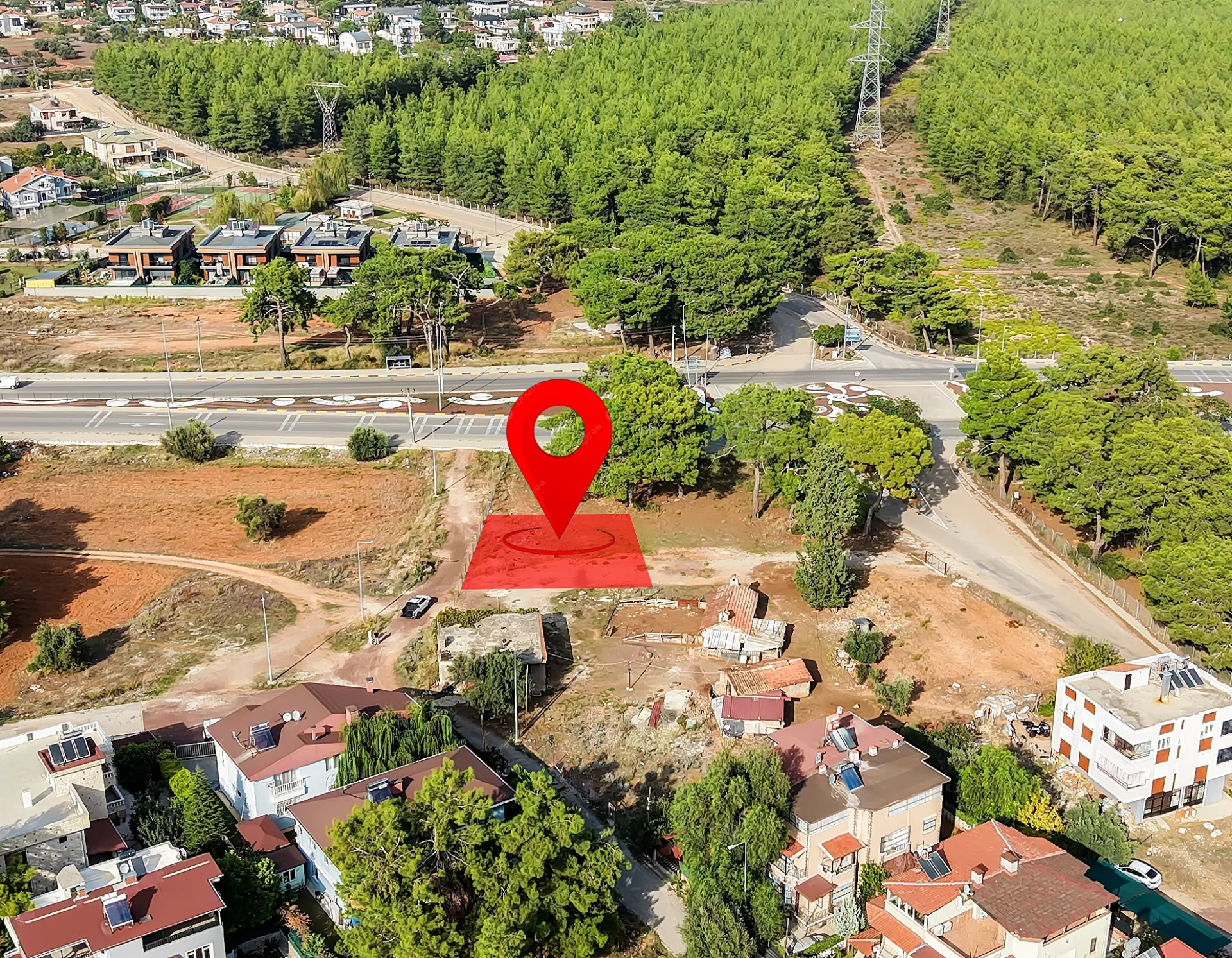 K2A'DAN ANTALYA DÖŞEMEALTI NEBİLER'DE SATILIK ANAYOL ÜZERİ TARLA 2