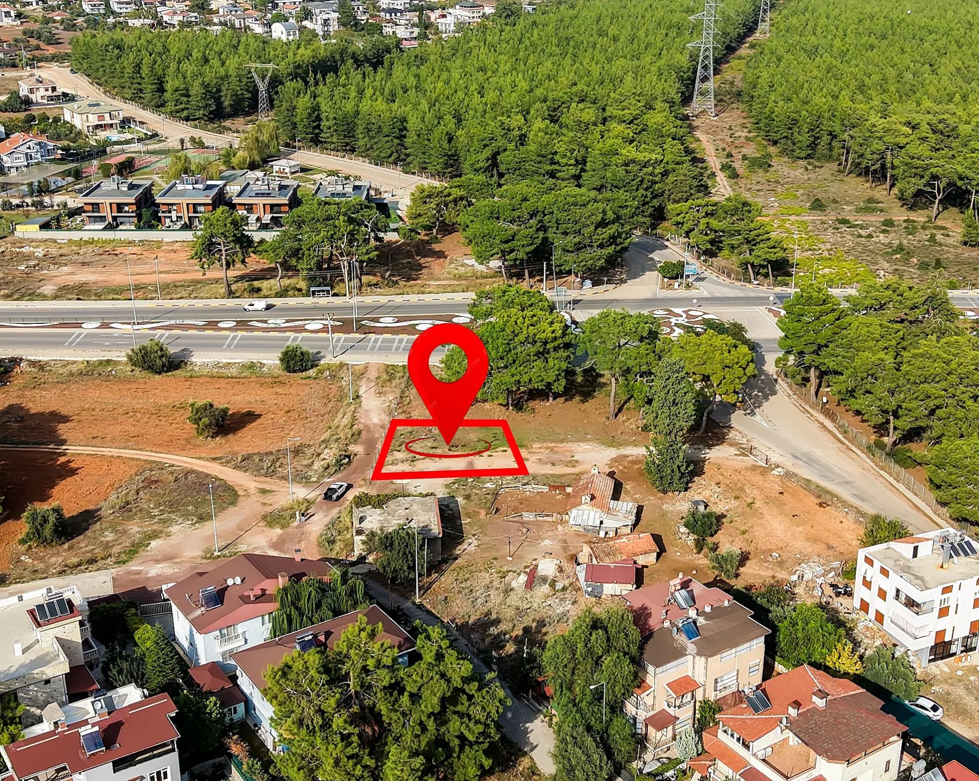 K2A'DAN ANTALYA DÖŞEMEALTI NEBİLER'DE SATILIK ANAYOL ÜZERİ TARLA 5