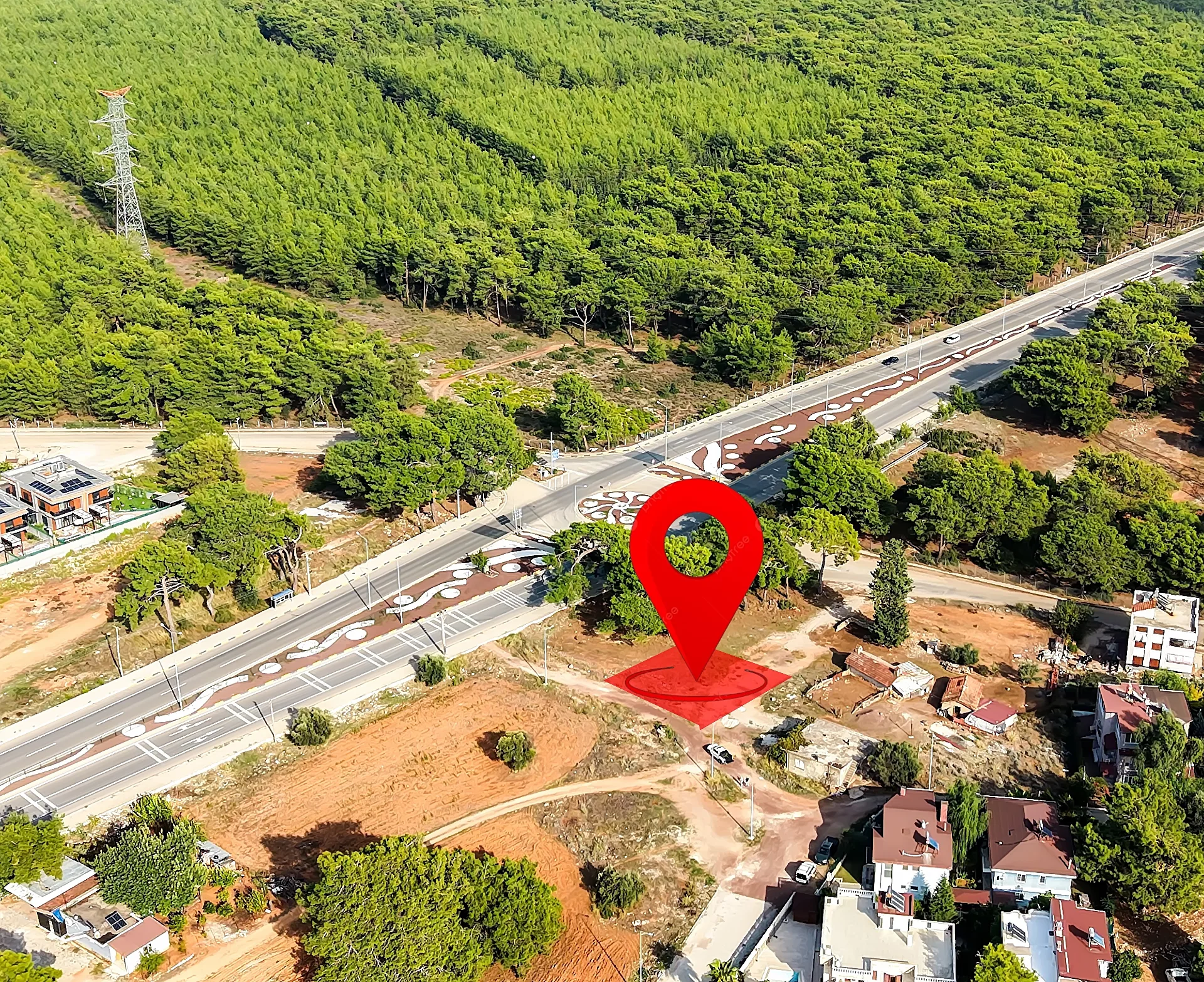 K2A'DAN ANTALYA DÖŞEMEALTI NEBİLER'DE SATILIK ANAYOL ÜZERİ TARLA 23